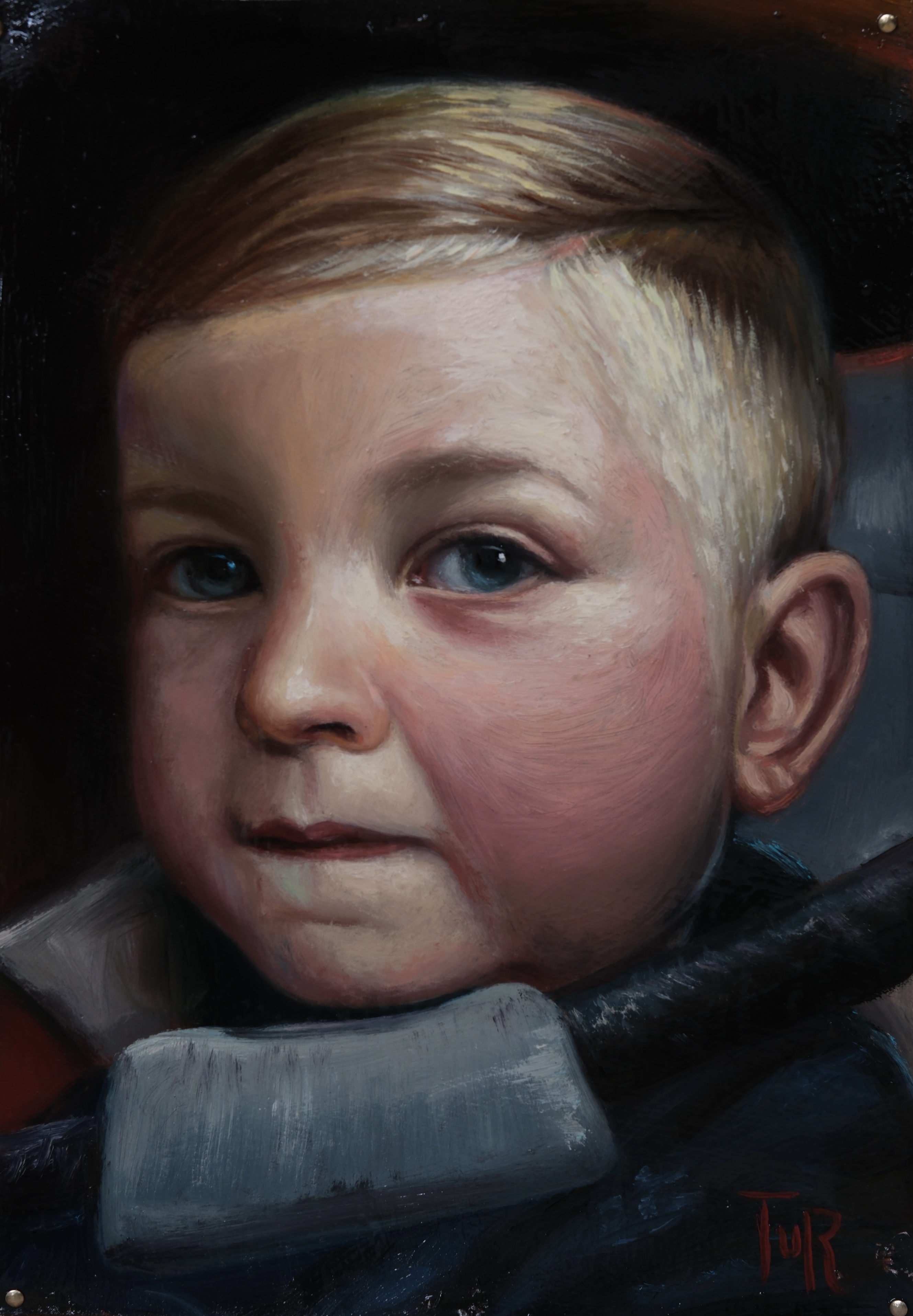 Oil painting by Enrique Tur