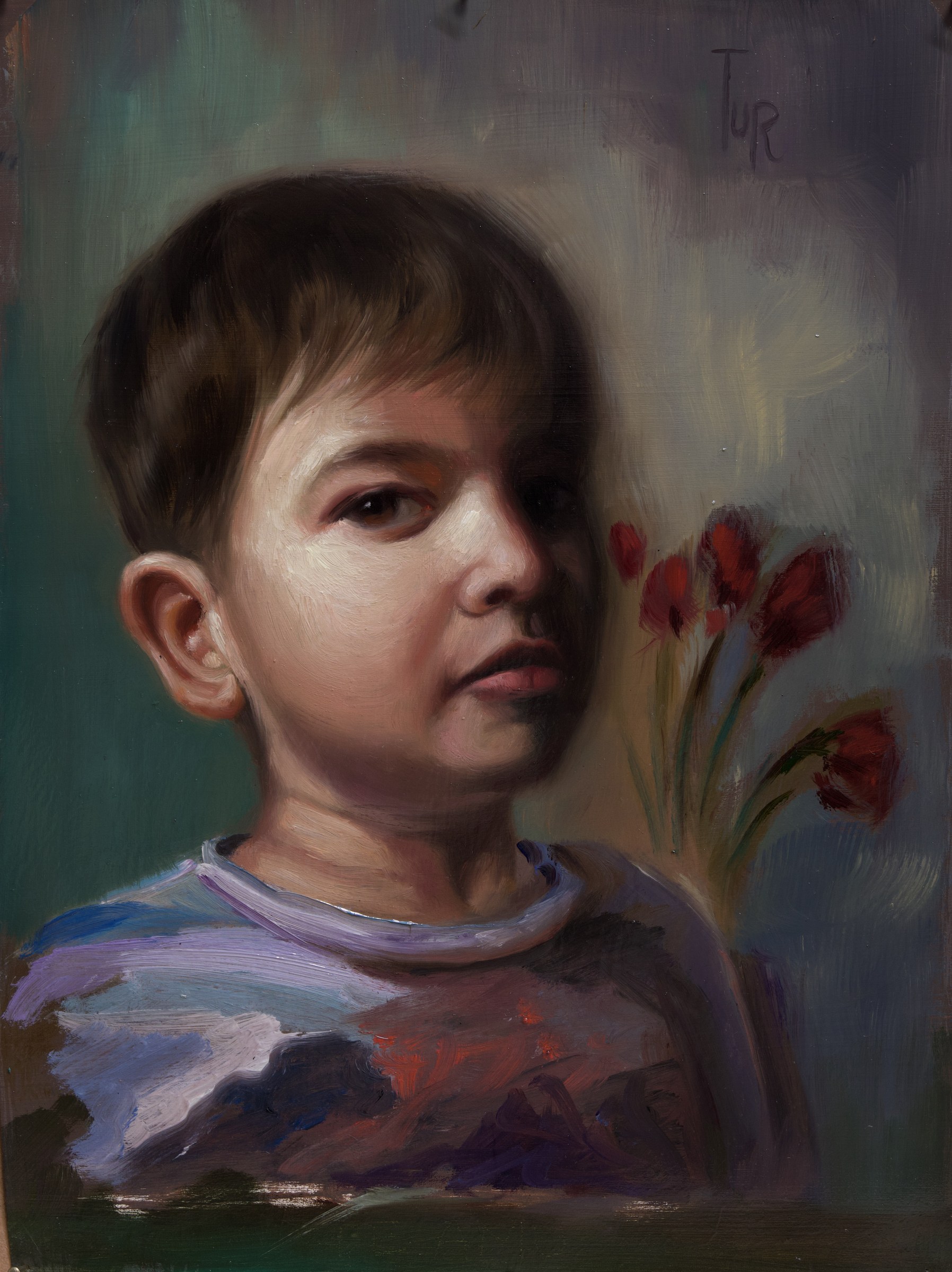 Oil painting by Enrique Tur