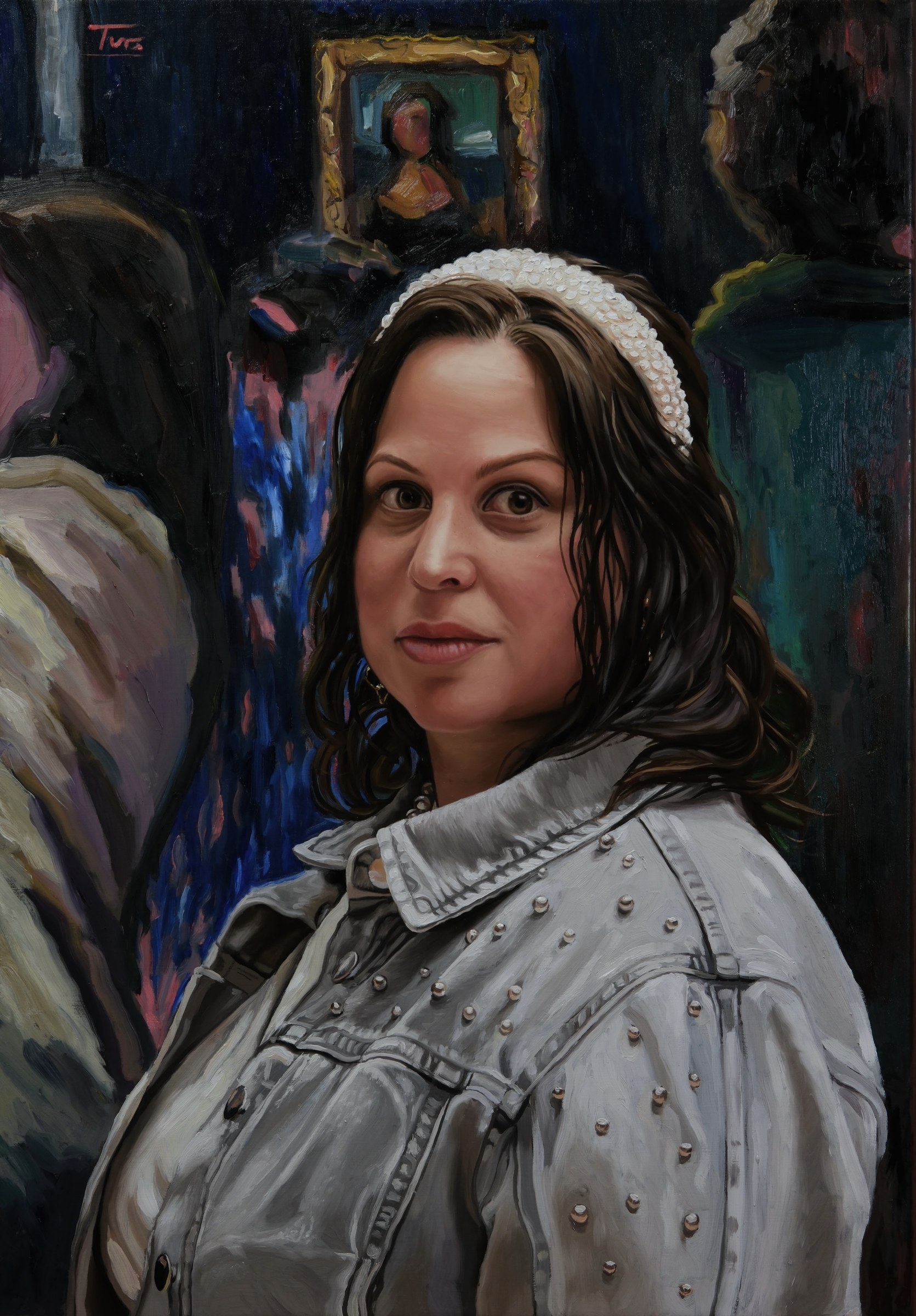 Oil painting by Enrique Tur
